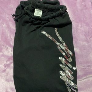 Black PINK sweat pants